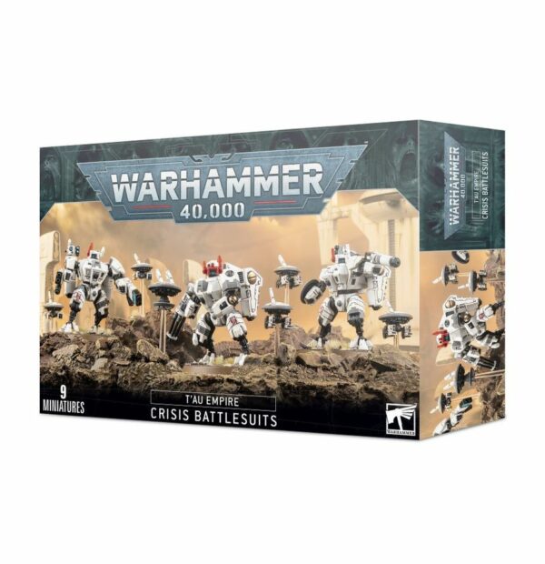 Découvrez la superbe nouveauté de Games Workshop avec la figurine de T'au : XV8 Battlesuit Crisis, un atout precieux dans vos armées Empire T'au.