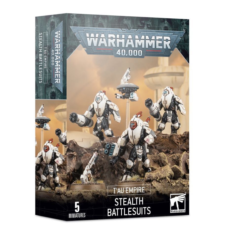 Découvrez la superbe nouveauté de Games Workshop avec la figurine de T'au : XV25 Exo Armure Stealth, un atout precieux dans vos armées Empire T'au.