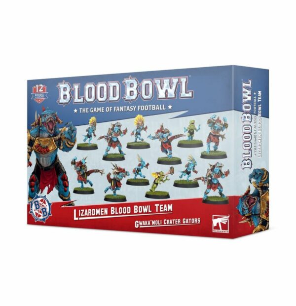 Gwaka'moli Crater Gators - Lizardmen Blood Bowl Team