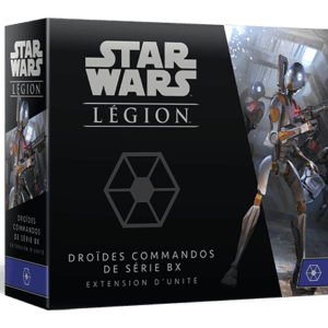 Les BX-Series Droid Commandos représentent une évolution majeure par rapport à leurs prédécesseurs, les droïdes de combat B1, dans l'univers de Star Wars: Légion.