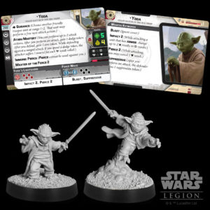 Intégrez le Grand Maître Yoda à vos forces de la République dans Star Wars: Legion ! En tant que mentor légendaire et habile combattant Jedi.