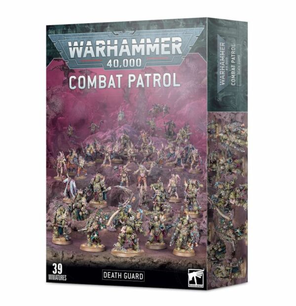 La Combat Patrol Death Guard  est le plus petit format de partie, et cette force de la Death Guard est un très bon moyen de se lancer