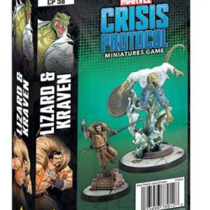 Découvrez , Lizard and Kraven, 2 personnages de chocs pour notre jeu de figurines favori de Marvel Crisis Protocol , 2 atouts de chocs pour vos equipe