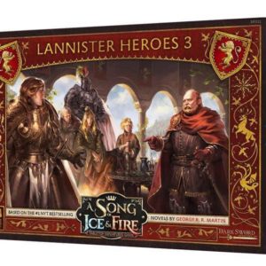 les Lannister Heros 3 VF contiennent de nouveaux generaux et UNC pour vos armées lannister , de quoi creer de nouvelles combos dévastatrices