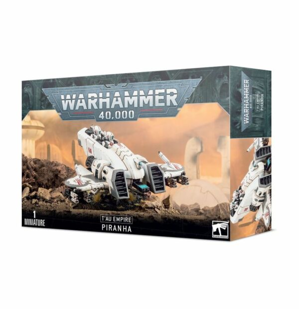 Découvrez la superbe nouveauté de Games Workshop avec la figurine de T'au : TX4 Piranha, un atout precieux dans vos armées Empire T'au.