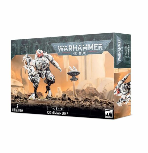 Découvrez la superbe nouveauté de Games Workshop avec la figurine de T'au Empire Commander, un atout precieux dans vos armées Empire T'au.