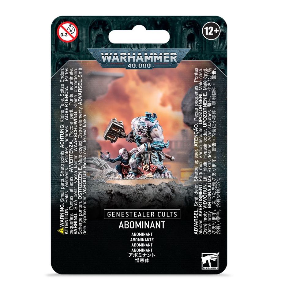 Decouvrez les nouvelles sorties pour Games Workshop avec le Genestealers Cults : ABOMINANT, occasion de redecouvrir votre armée favorite