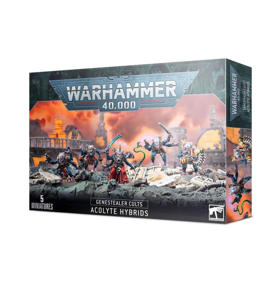 Decouvrez les nouvelles sorties pour Games Workshop avec la nouvelle Genestealers Cults : ACOLYTE HYBRIDS, occasion de redecouvrir votre armée favorite