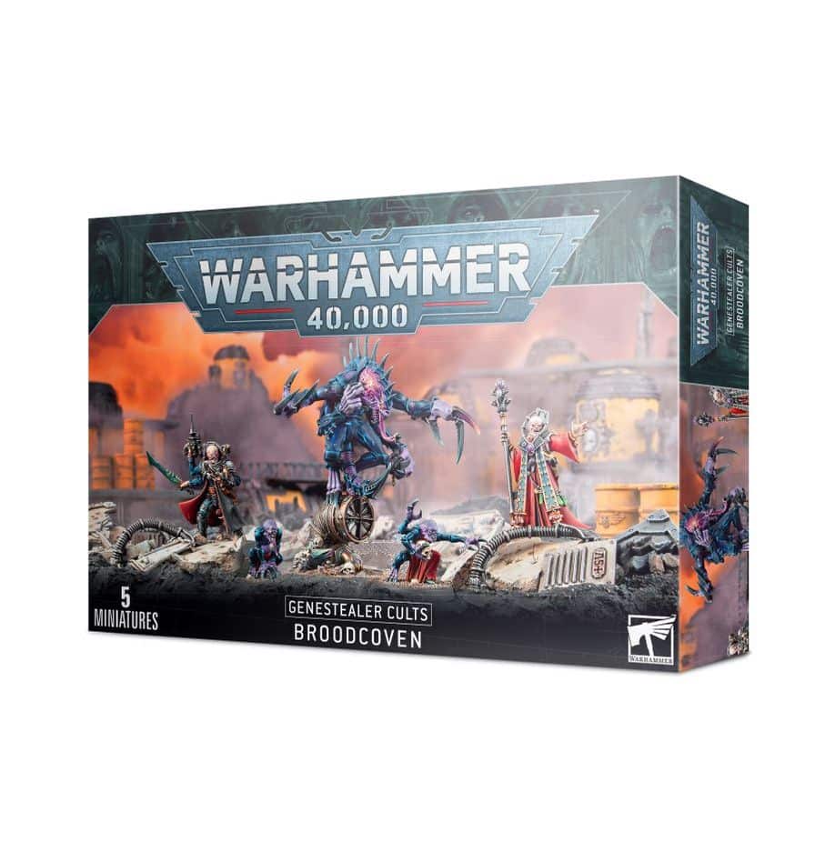 Decouvrez les nouvelles sorties pour Games Workshop avec le Genestealers Cults : BROODCOVEN/Synode de Couvain, occasion de redecouvrir votre armée favorite