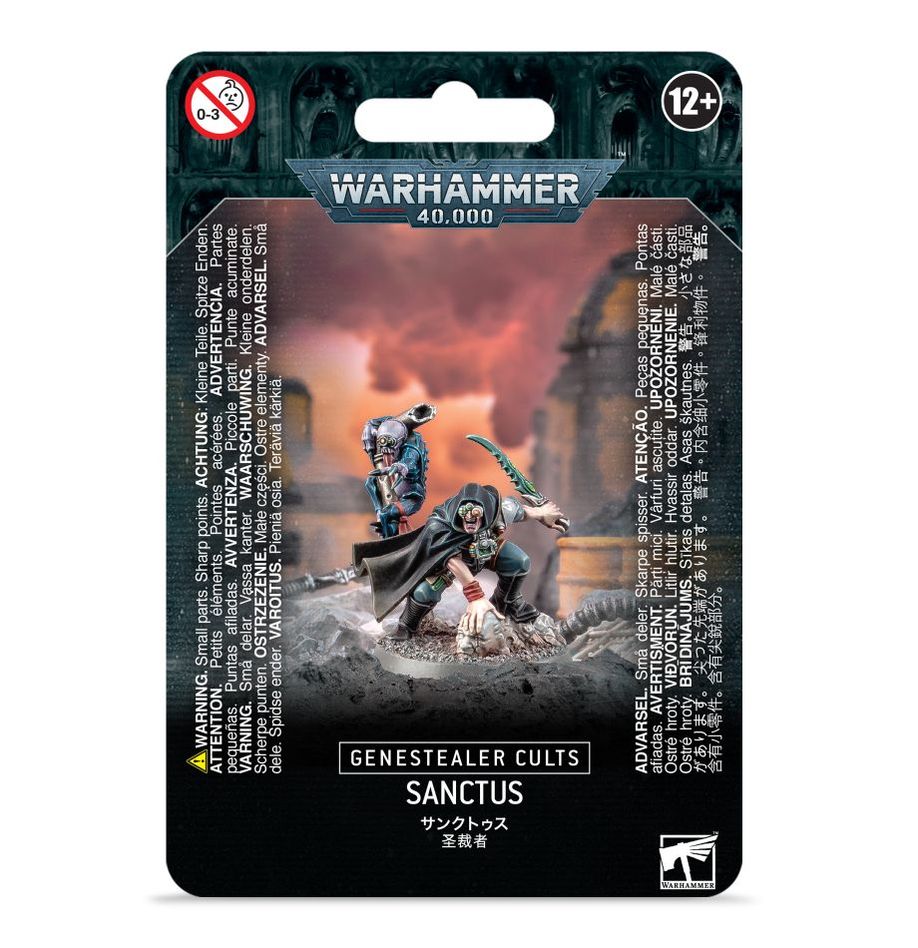 Decouvrez les nouvelles sorties pour Games Workshop avec la nouvelle Genestealers Cults : Sanctus, occasion de redecouvrir votre armée favorite