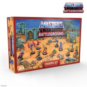Masters of the Univers: Battleground est un jeu fantastique à deux joueurs représentant la guerre entre les deux puissants forces d'Eternia