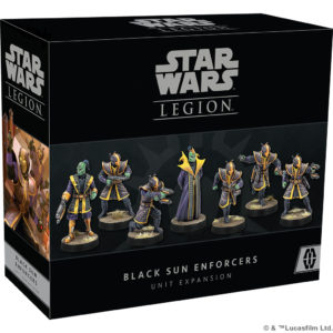 Hommes de Main du Soleil Noir arrivent pour aider le célèbre syndicat Black Sun à étendre son influence pour Star Wars : Legion !