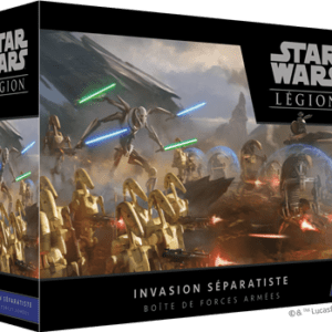 Star Wars Legion: Invasion Separatiste un formidable pack de démarrage pour votre armée séparatiste commandée par le géneral Grievous