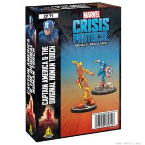 MARVEL: CRISIS PROTOCOL - CAPTAIN AMERICA & THE ORIGINAL HUMAN TORCH Deux icônes entrent dans les batailles