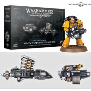 Legiones Astartes Heavy Weapons Upgrade Set (lance-missiles et bolters lourds)