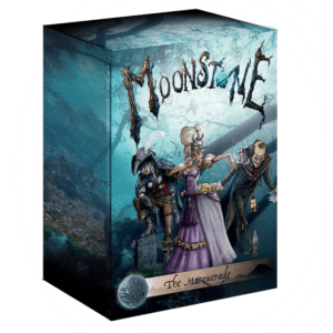 Moonstone :The Masquerade superbe bande pour le jeu de figurines etonnant Moonstone dans l'univers du folklore européen, a découvrir absolument