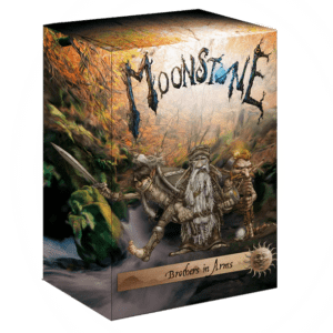 Moonstone :Brothers in Arms superbe bande pour le jeu de figurines etonnant Moonstone dans l'univers du folklore européen, a découvrir absolument