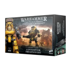 Dreadnought Contemptor permet d'assembler un impressionnant marcheur de combat disposant de nombreuses options d'armes