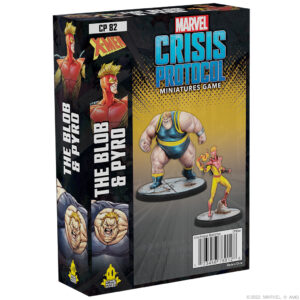 Retrouvez The Blob et Pyro dans ce nouveau kit pour votre jeu favori Marvel crisis Protocol le jeu de figurines