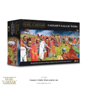 Caesar's Gallic Wars - Hail Caesar starter set le nouveau starter pour la V2 de Hail of Caesar , le célébre jeu de figurines en 28mm antique