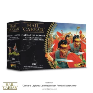 Late Republican Roman Starter Army le nouveau starter pour la V2 de Hail of Caesar , le célébre jeu de figurines en 28mm antique
