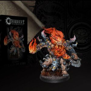 Dweghom: Herald Of Fire est l'une des magnifiques figurines proposée pour votre armée des nains Dweghom à Conquest The Last Argument of Kings