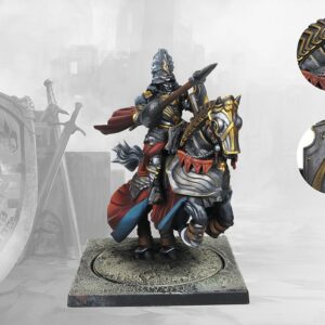 Hundred Kingdoms:Mounted Noble Lord est une nouvelle unité qui vous permet de vous lancer , à petit prix dans ce nouveau jeu de figurines en 38mm