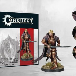 Hundred Kingdoms: Noble Lord est une nouvelle unité qui vous permet de vous lancer , à petit prix dans ce nouveau jeu de figurines en 38mm