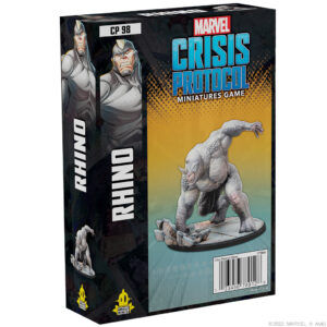 Retrouvez Rhino dans ce nouveau kit pour votre jeu favori Marvel crisis Protocol le jeu de figurines,un nouveau gros mechant qui frappe fort