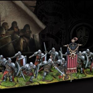 Hundred Kingdoms: Men-At-Arms est une nouvelle unité qui vous permet de vous lancer , à petit prix dans ce nouveau jeu de figurines en 38mm