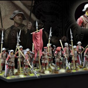 Hundred Kingdoms: Militia  est une nouvelle unité qui vous permet de vous lancer , à petit prix dans ce nouveau jeu de figurines en 38mm