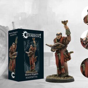 Hundred Kingdoms: Neophyte est une nouvelle unité qui vous permet de vous lancer , à petit prix dans ce nouveau jeu de figurines en 38mm