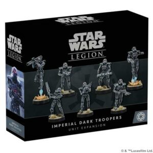 Découvrez une nouvelle unité pour l'empire dans Star Wars Legion , Imperial Dark Troopers , unité d'élite et garde rapprochée de Moff Gideon