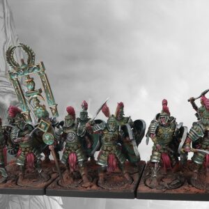 The Old Dominion: Praetorian Guard/Legionnaires vous permet de vous lancer , à petit prix dans ce nouveau jeu avec l'armée des prétoriens mort vivants
