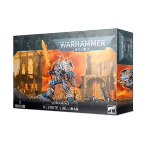 Ce kit de Roboute Guilliman contient les composants nécessaires pour assembler ce Primarch des Ultramarines.