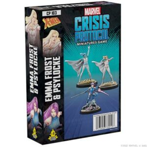 Retrouvez EMMA FROST & PSYLOCKE , 2 personnages dans ce nouveau kit pour votre jeu favori Marvel crisis Protocol le jeu de figurines,