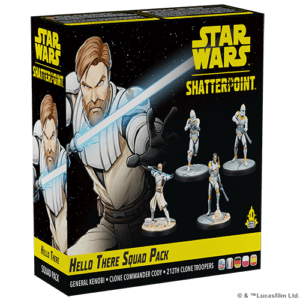 Découvrez Hello There General Obi-Wan une extension de personnages pour le nouveau jeu d'Atomic Mass Games : Star Wars Shatterpoint