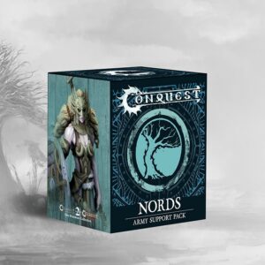 Precommandes pour les prochaines sorties de Fevrier avec le superbe Conquest Nords: Army Support Pack pour notre jeu favori