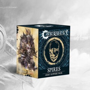 Precommandes pour les prochaines sorties de Fevrier avec le superbe Conquest Spires: Army Support Pack pour notre jeu favori