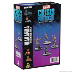 Retrouvez WAKANDA AFFILIATION PACK , un nouveau pack d'affiliation pour votre jeu favori Marvel crisis Protocol le jeu de figurines,