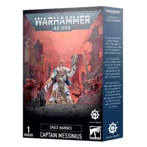 Découvrez les nouvelles sorties de Games Workshop avec la superbe boite de Capitaine Messinius disponible dans votre boutique favorite