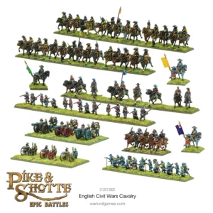 Découvrez English Civil Wars Cavalry le nouveau starter de Warlord games rempli de figurines finement sculptées en 6mm , a découvrir absolument