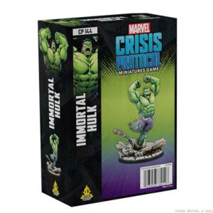 Retrouvez IMMORTAL HULK , une nouvelle version dingue de Hulk pour votre jeu favori Marvel crisis Protocol le jeu de figurines,