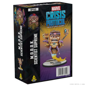 Retrouvez M.O.D.O.K Scientist Supreme, la nouvelle figurine de Modok pour votre jeu favori Marvel crisis Protocol le jeu de figurines,