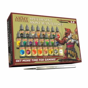 Découvrez le coffret ultime Army Painter SPEEDPAINT MOST WANTED SET contenant la nouvelle gamme de Speed Paint de la gamme Army painter