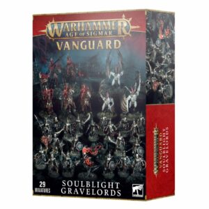 Découvrez les nouveautés Games Workshop avec le Vanguard Soulblight Gravelords , de superbes figurines à venir pour votre armée favorite