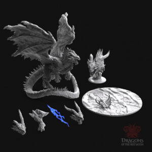 Découvrez les immenses et superbes figurines de la gamme Dragon of the red Moon: de superbes figurines jouables à AOS ou en V9 de Warhammer Battle