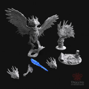 Découvrez les immenses et superbes figurines de la gamme Dragon of the red Moon: de superbes figurines jouables à AOS ou en V9 de Warhammer Battle