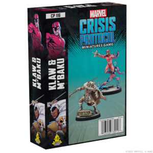Retrouvez Klaw et M'Baku , 2 nouvelles figurines énemis de Black Panther pour votre jeu favori Marvel crisis Protocol le jeu de figurines