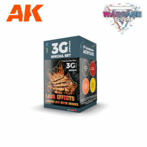 Maxireves a choisi pour vous ce superbe kit AK 3G Lava Effects afin que vous puissiez découvrir la magnifique gamme de set AK 3G